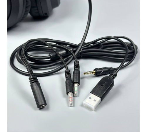 Навушники комп'ютерні Onikuma X80 RGB з мікрофоном