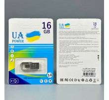 USB флеш UA Power 16Gb Metal USB3.0+Type-C Швидкісна