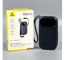УМБ Power Bank Baseus EnerFill FC31 QPow 3 10000mAh 45W (with cable Type-C+Type-C) (P10082102123-0)