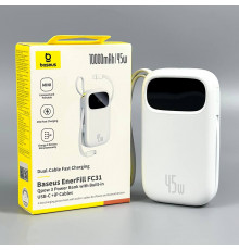 УМБ Power Bank Baseus EnerFill FC31 Qpow 3 10000mAh 45W (with cable Type-C+Lightning) (E0028C01)
