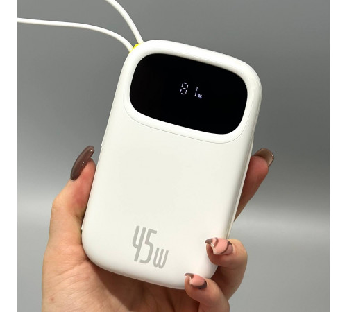 УМБ Power Bank Baseus EnerFill FC31 Qpow 3 20000mAh 45W (with cable Type-C+Lightning) (E0028D01)