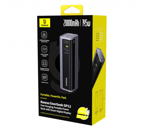 УМБ Power Bank Baseus EnerGeek GP12 20800mAh 145W (P10082109813-00)