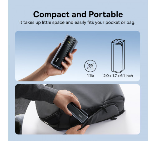 УМБ Power Bank Baseus EnerGeek GP12 20800mAh 145W (P10082109813-00)