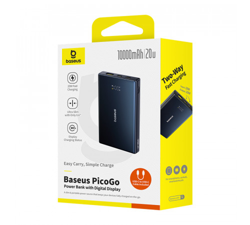 УМБ Power Bank Baseus PicoGo 10000mAh 20W (P10076801123-00)