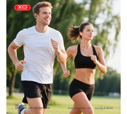 Бездротові навушники XO G40 Pearl Unisex Ear Clip OWS