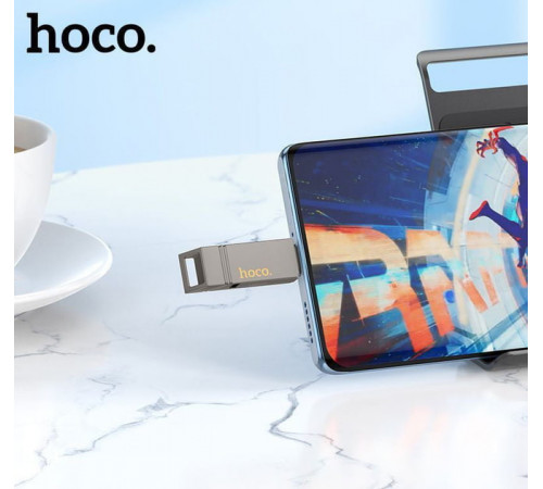 USB флеш Hoco UD14 256Gb Clever USB3.2+Type-C Швидкісна