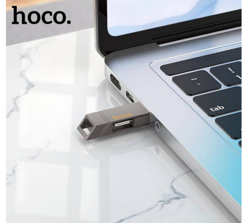 USB флеш Hoco UD14 256Gb Clever USB3.2+Type-C Швидкісна