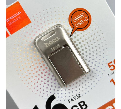 USB флеш Hoco UD17 16Gb Smart USB3.0+Type-C Швидкісна