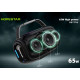 Колонка HOPESTAR H67 Pro RGB 80W, 12500mAh (27,3*14,8*12,0 см)