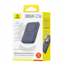 УМБ Power Bank Baseus EnerFill FM11 10000mAh 22.5W Ultra-Mini Magnetic з бездротовою зарядкою (P1008210E513-00)