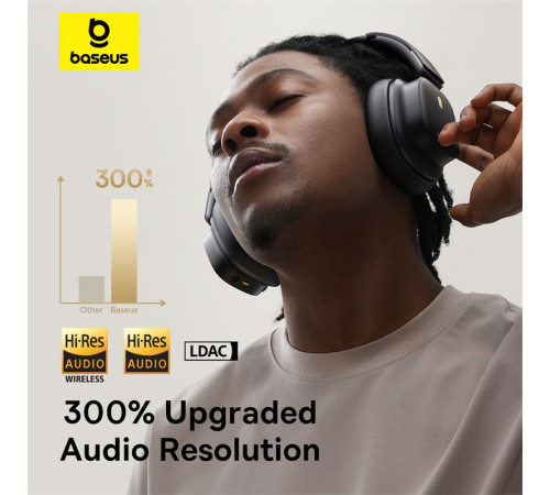 Навушники Baseus Bowie 30 Max Noise-Cancellation Wireless Headphones Cluster із шумопоглинанням (A00075500113-00)