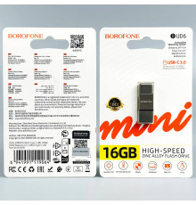 USB флеш Borofone BUD6 16Gb Elegance mini USB3.0+Type-C Швидкісна