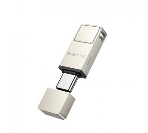 USB флеш Borofone BUD6 128GB Elegance mini USB3.0 Type-C Швидкісна