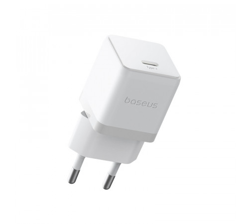 Мережевий зарядний пристрій Baseus Palm Fast Charger 1C 30W EU Moon White (P10111605213-00)