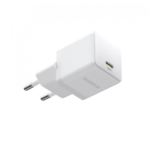 Мережевий зарядний пристрій Baseus Palm Fast Charger 1C 30W EU Moon White (P10111605213-00)