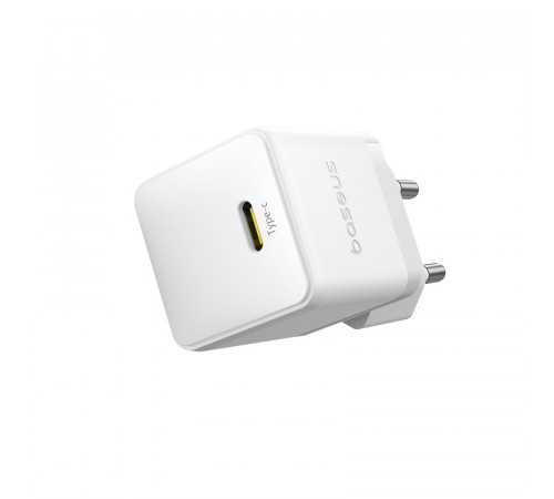 Мережевий зарядний пристрій Baseus Palm Fast Charger 1C 30W EU Moon White (P10111605213-00)