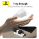 Мережевий зарядний пристрій Baseus Palm Fast Charger 1C 30W EU Moon White (P10111605213-00)
