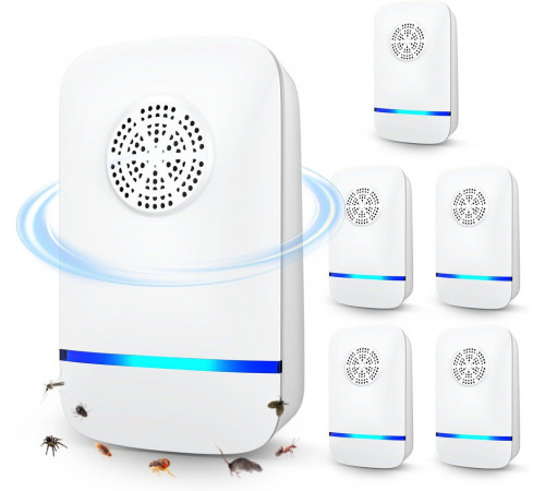 Ультразвуковий відлякувач комах, тарганів, гризунів Ultrasonic Insect Killer (від розетки)