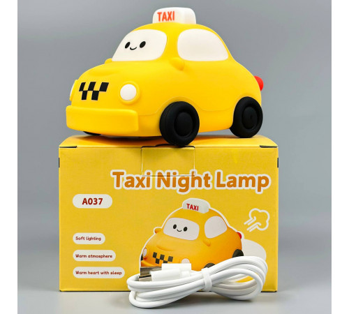 Силіконовий нічник Car A037 із сенсорним керуванням 1200mAh (3 режими яскравості) 12см