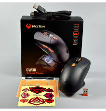 Мишка Games бездротова Meetion GW38 RGB 6 Keys, 8000dpi (Connector: Bluetooth+2.4G USB)
