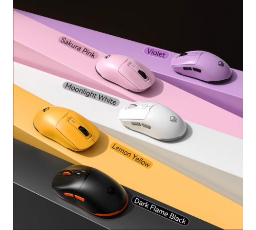 Мишка Games бездротова Meetion GW24 RGB 6 Keys, 8000dpi (Connector: Bluetooth+2.4G USB)
