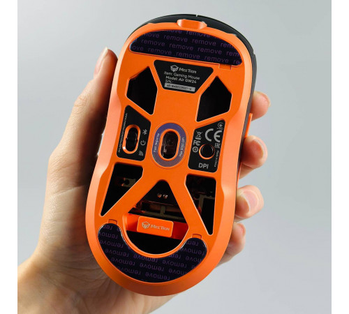 Мишка Games бездротова Meetion GW24 RGB 6 Keys, 8000dpi (Connector: Bluetooth+2.4G USB)