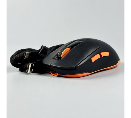 Мишка Games бездротова Meetion GW24 RGB 6 Keys, 8000dpi (Connector: Bluetooth+2.4G USB)