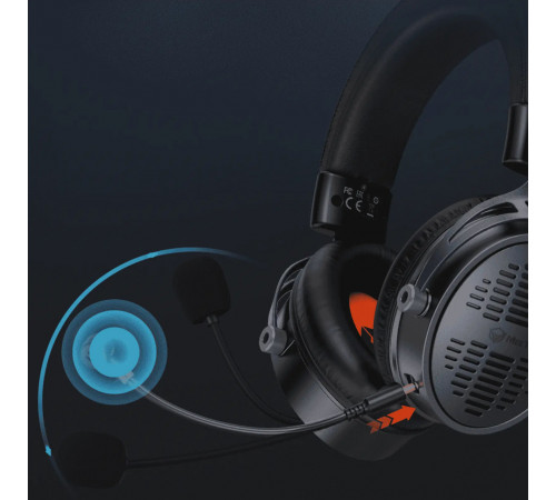 Навушники комп'ютерні Meetion BTH013 Wired+2.4G+Bluetooth