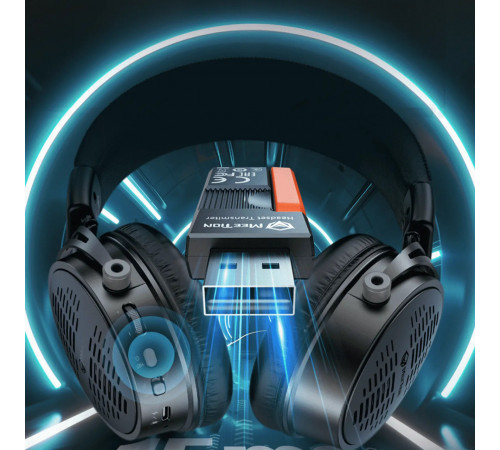 Навушники комп'ютерні Meetion BTH013 Wired+2.4G+Bluetooth