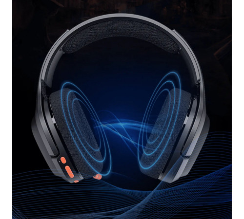 Навушники комп'ютерні Meetion BTH012 Wired+2.4G+Bluetooth+Led