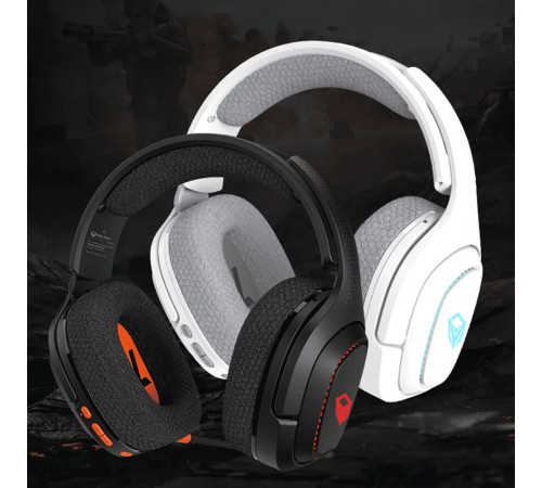 Навушники комп'ютерні Meetion BTH012 Wired+2.4G+Bluetooth+Led