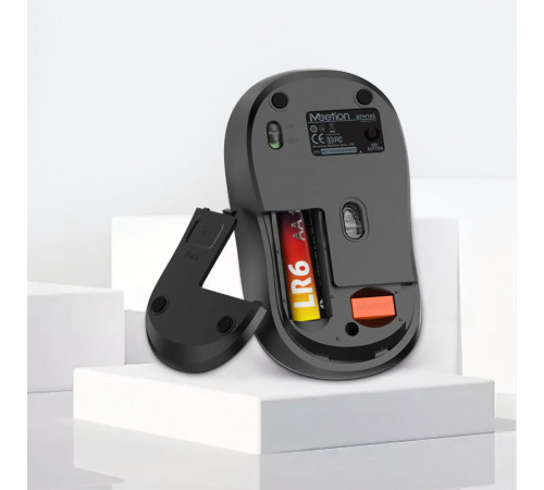 Мишка бездротова Meetion BTM185 3200dpi (Connector: Bluetooth+2.4G USB)