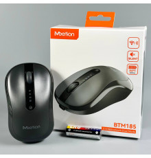 Мишка бездротова Meetion BTM185 3200dpi (Connector: Bluetooth+2.4G USB)
