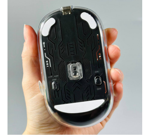 Мишка бездротова Meetion BTM005 2400dpi (Connector: Bluetooth+2.4G USB)