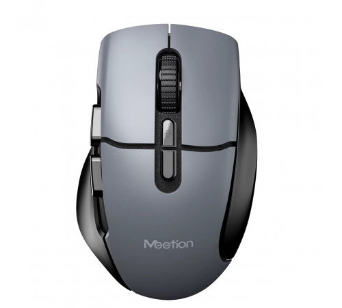 Мишка бездротова Meetion BTM001 RGB 7keys, 2400dpi (Connector: Bluetooth+2.4G USB)