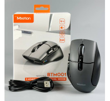 Мишка бездротова Meetion BTM001 RGB 7keys, 2400dpi (Connector: Bluetooth+2.4G USB)