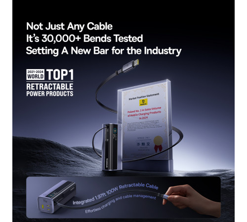 УМБ Power Bank Baseus EnerGeek GP11 20000mAh 145W (with cable Type-C) (E0027B01)