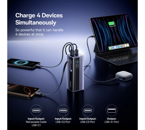 УМБ Power Bank Baseus EnerGeek GP11 20000mAh 145W (with cable Type-C) (E0027B01)