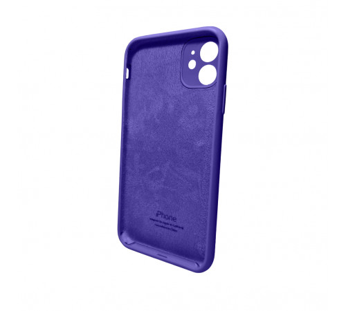Чохол для смартфона Silicone Full Case AA Camera Protect for Apple iPhone 11 Pro Max кругл 22,Dark Purple (FullAAKPi11PM-22)