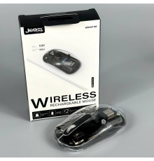 Мишка бездротова Jedel WD131P з 2ма режимами підключення (2,4 ГГц і Bluetooth), 300mAh (DPI:800-1600)