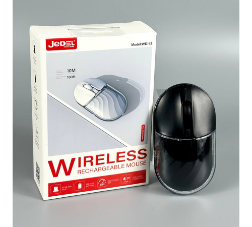 Мишка бездротова Jedel WD142 Bluetooth+2.4G, 300mAh (DPI:800-1600)