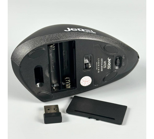 Мишка бездротова вертикальна Jedel W925 6D з підсвічуванням (DPI:1000-1600)