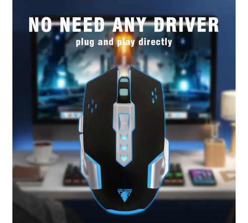 Мишка Games дротова Jedel GM880 (DPI:1200-3600)