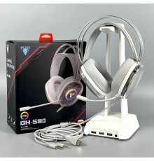 Навушники комп'ютерні дротові Jedel GH-580 Gaming з мікрофоном (3.5mm*2+USB) (1.8m)