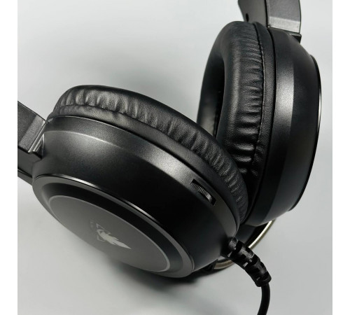 Навушники комп'ютерні дротові Jedel GH-563 Gaming RGB з мікрофоном (3.5mm+USB) (2.1m)