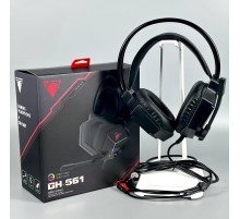 Навушники комп'ютерні дротові Jedel GH-561 Gaming RGB з мікрофоном (3.5mm*2+USB) (2m)