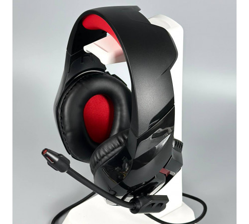 Навушники комп'ютерні дротові Jedel GH-571 Gaming RGB з мікрофоном (3.5mm*2+USB) (1.8m)