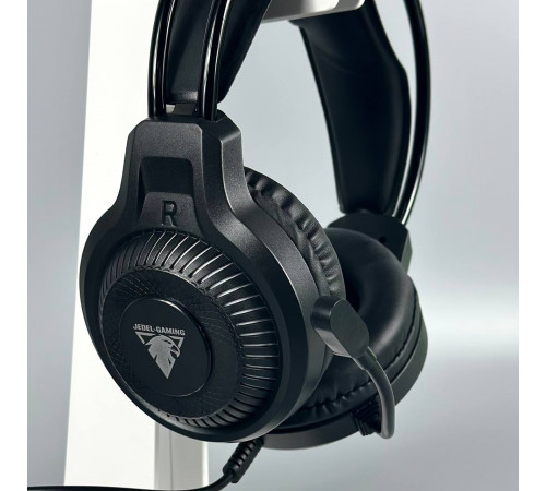 Навушники комп'ютерні дротові Jedel GH-558 Gaming RGB з мікрофоном (3.5mm*2+USB) (1.8m)