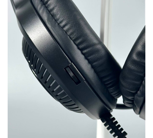 Навушники комп'ютерні дротові Jedel GH-558 Gaming RGB з мікрофоном (3.5mm*2+USB) (1.8m)