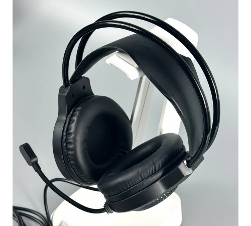 Навушники комп'ютерні дротові Jedel GH-558 Gaming RGB з мікрофоном (3.5mm*2+USB) (1.8m)